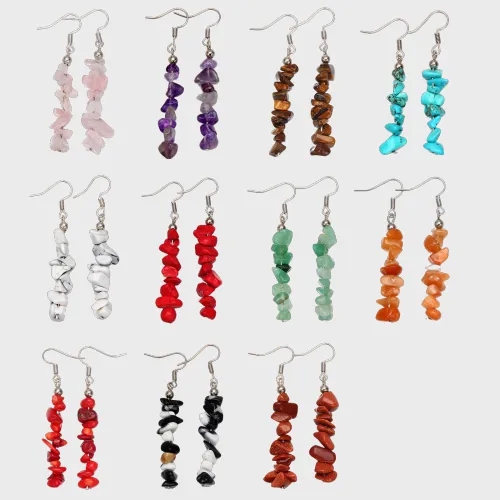 Natural Stone Earrings