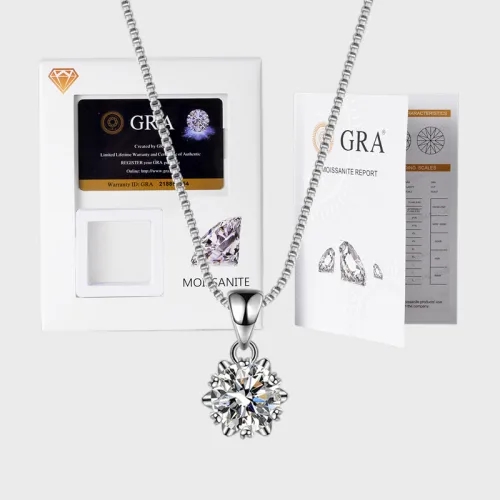 Moissanite Necklace