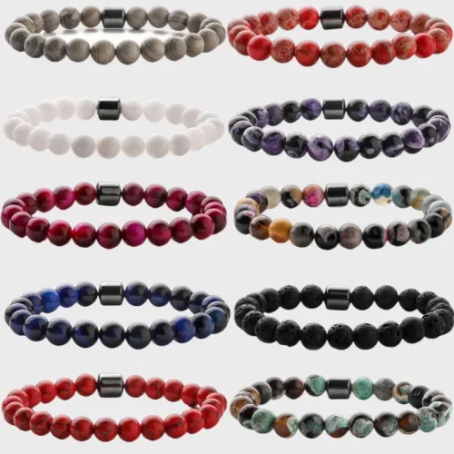 Men Beaded Bracelets