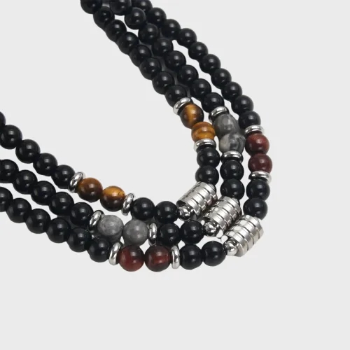Men Beaded Necklaces
