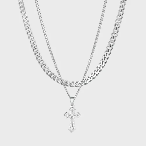 Men Layered Necklaces